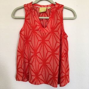 Anthropologie Maeve Sleeveless Top